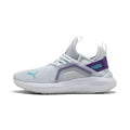 Little Kid's Puma Soft Enzo 5 AC PS Silver Mist-Team Violet-Puma (401511 10)