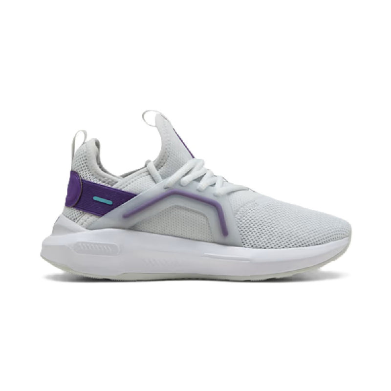 Little Kid's Puma Soft Enzo 5 AC PS Silver Mist-Team Violet-Puma (401511 10)
