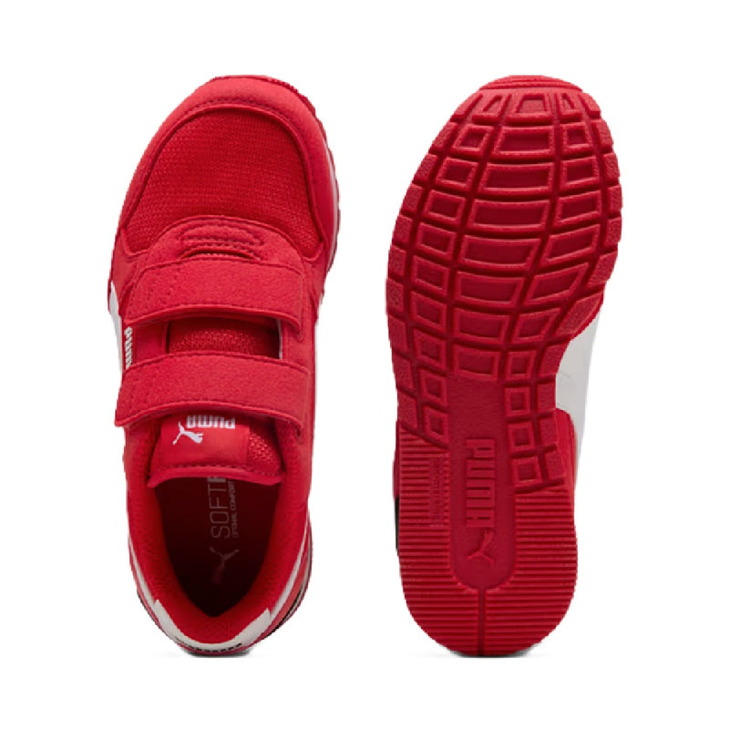 Little Kid's Puma ST Runner v4 Mesh V PS Red-White-Black (399877 17)