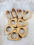 Lot of Wooden Napkin Rings