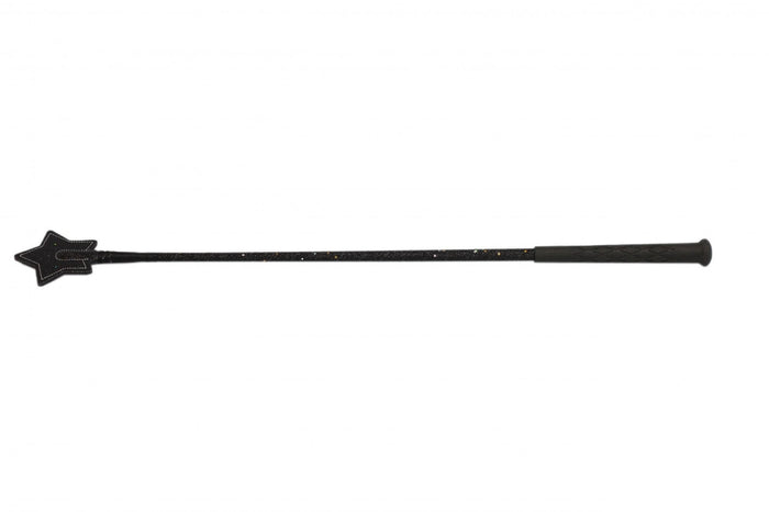 Mackey Glitter Star whip -Black