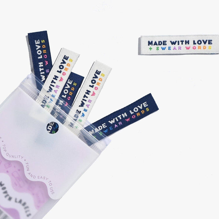 Made With Love & Swear Words Labels |  by KATM