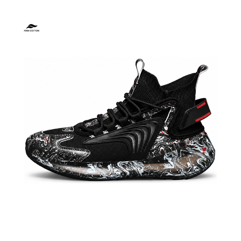 Finn Cotton 0 Marble 3.0 Marble 3.0 Abstract Print Lifestyle Sneakers | Finn Cotton