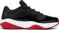 Men's Air Jordan 11 CMFT Low "Bred" Black/White-Gym Red (DM0844 005)