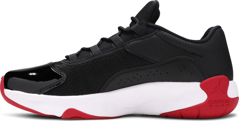 Men's Air Jordan 11 CMFT Low "Bred" Black/White-Gym Red (DM0844 005)