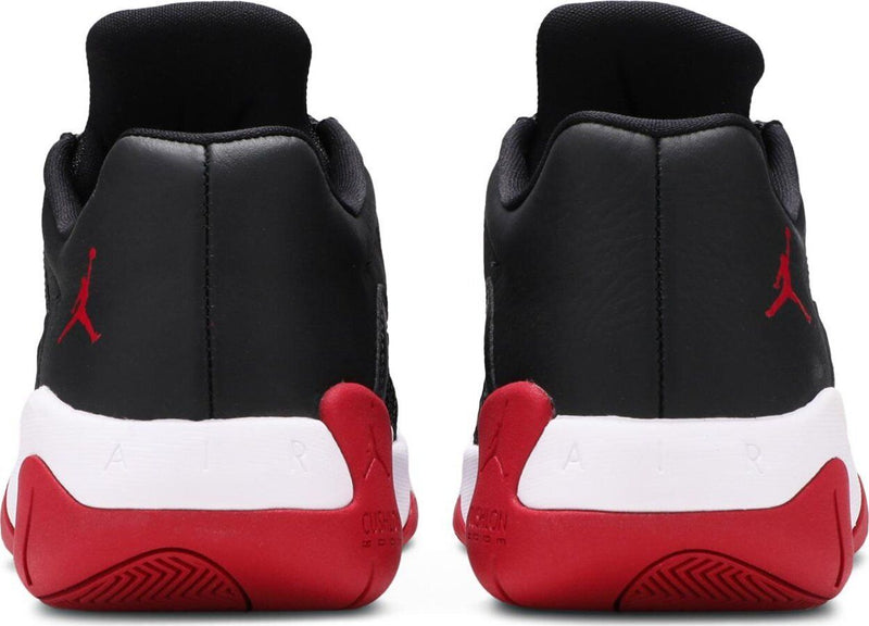 Men's Air Jordan 11 CMFT Low "Bred" Black/White-Gym Red (DM0844 005)