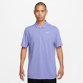 Men's Court Dri-FIT Tennis Polo in Light Thistle/White