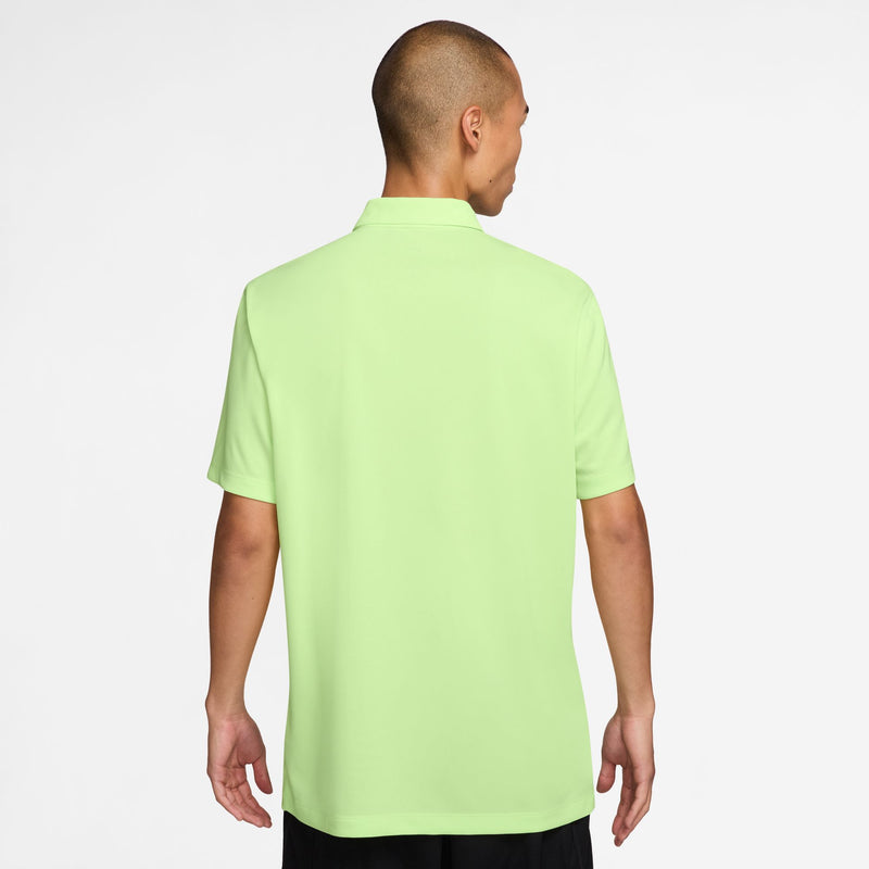 Men's Court Dri-FIT Tennis Polo in Lt Liquid Lime/Black