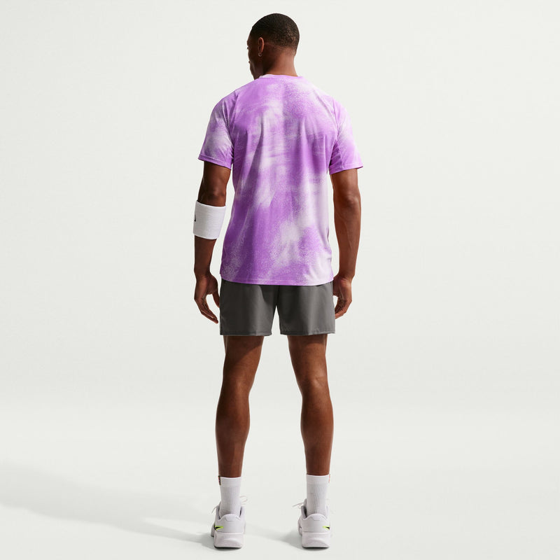 Men's Court Slam Dri-FIT Tennis Shorts in Anthracite/Cool Grey/White