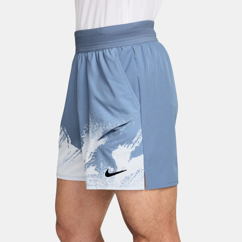 Men's Court Slam Dri-FIT Tennis Shorts in Work Blue/Hydrogen Blue/Black