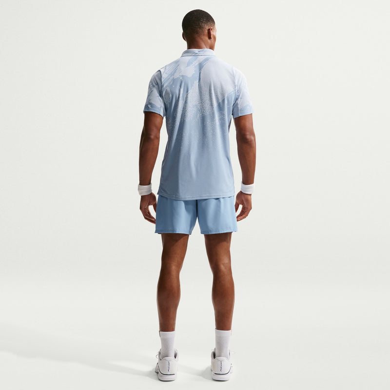 Men's Court Slam Dri-FIT Tennis Shorts in Work Blue/Hydrogen Blue/Black