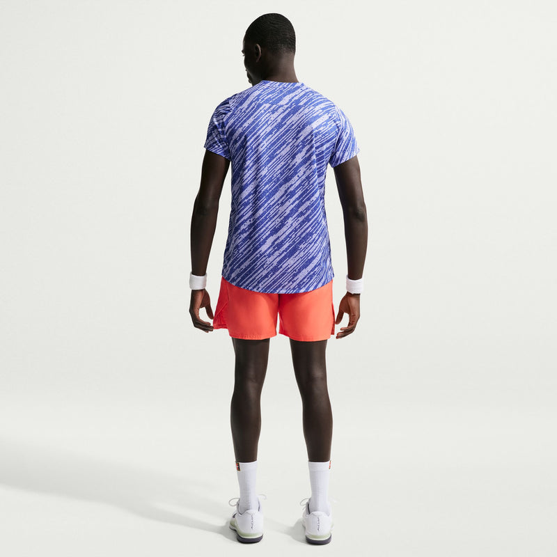 Men's Court Victory Dri-FIT 18cm Tennis Shorts in Turf Orange/White