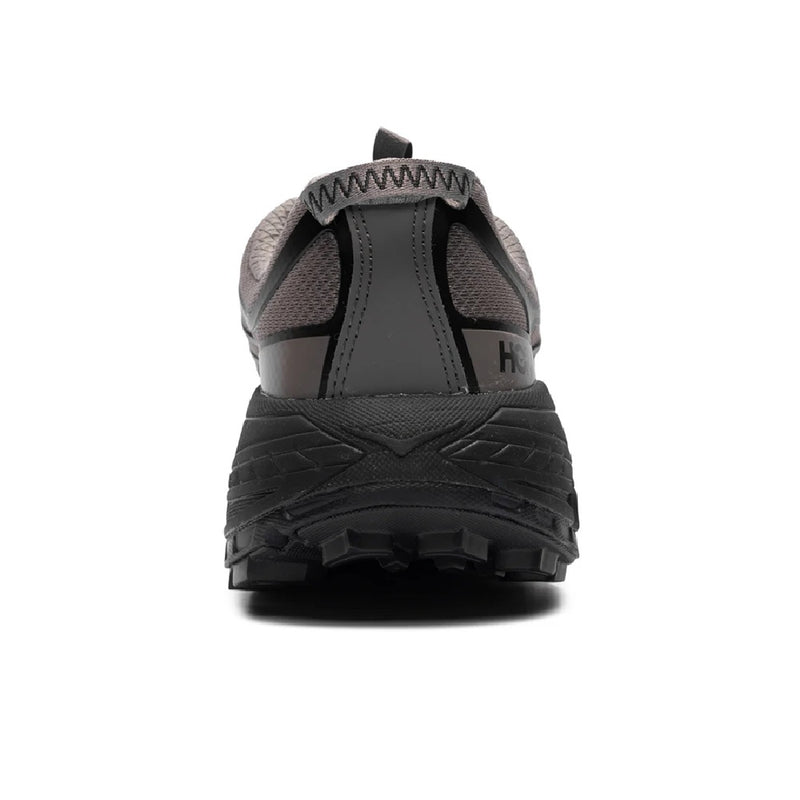 Men's HOKA Mafate Three2 Gravel/Carbon Black (1141572-GCRB)
