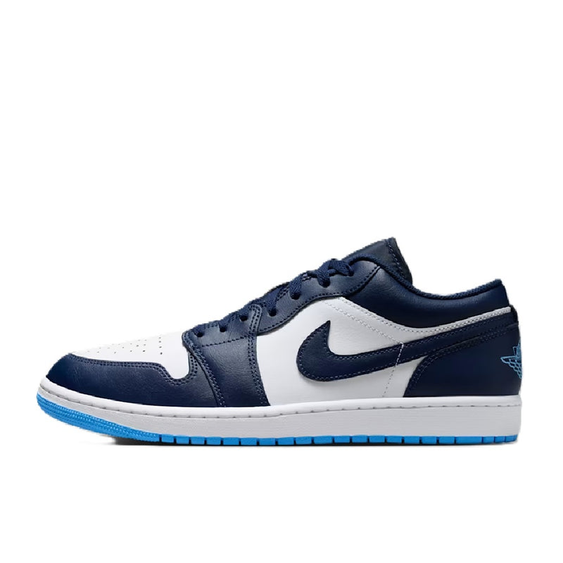 Men's Jordan 1 Low Midnight Navy/University Blue (553558 404)