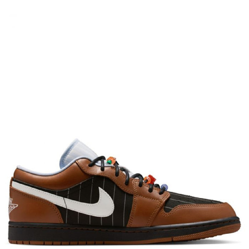 Men's Jordan 1 Low SE Black/Sail-Black (IR7560 010)
