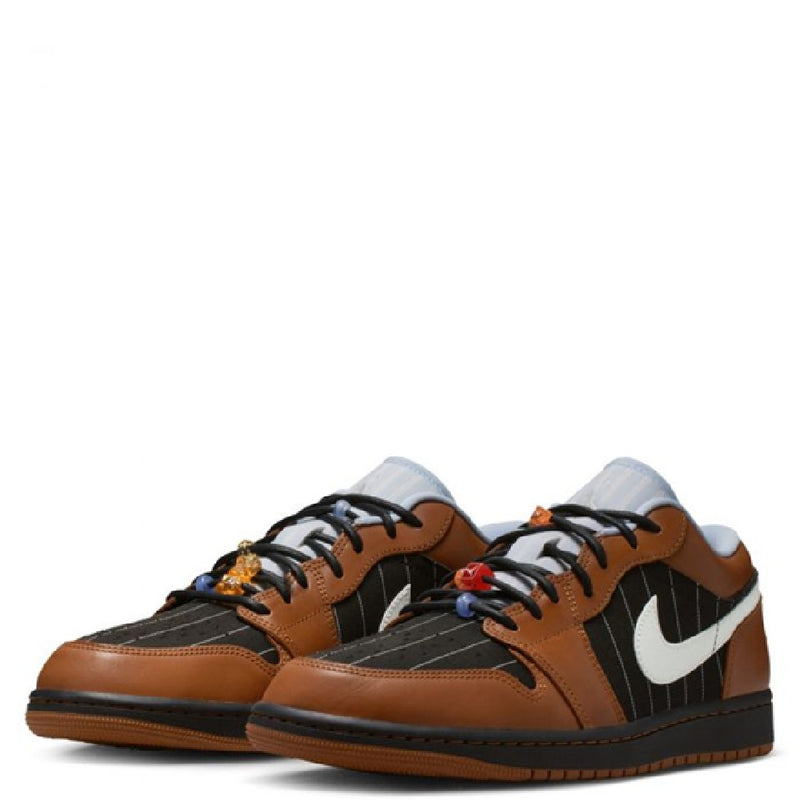 Men's Jordan 1 Low SE Black/Sail-Black (IR7560 010)