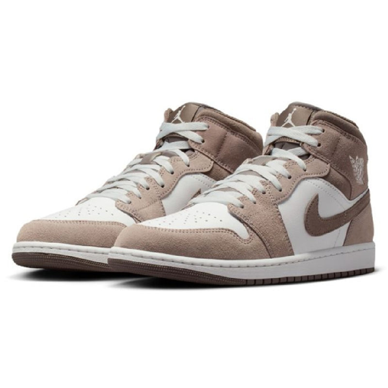 Men's Jordan 1 Mid Enigma Stone/Olive Grey (DQ8426 003)
