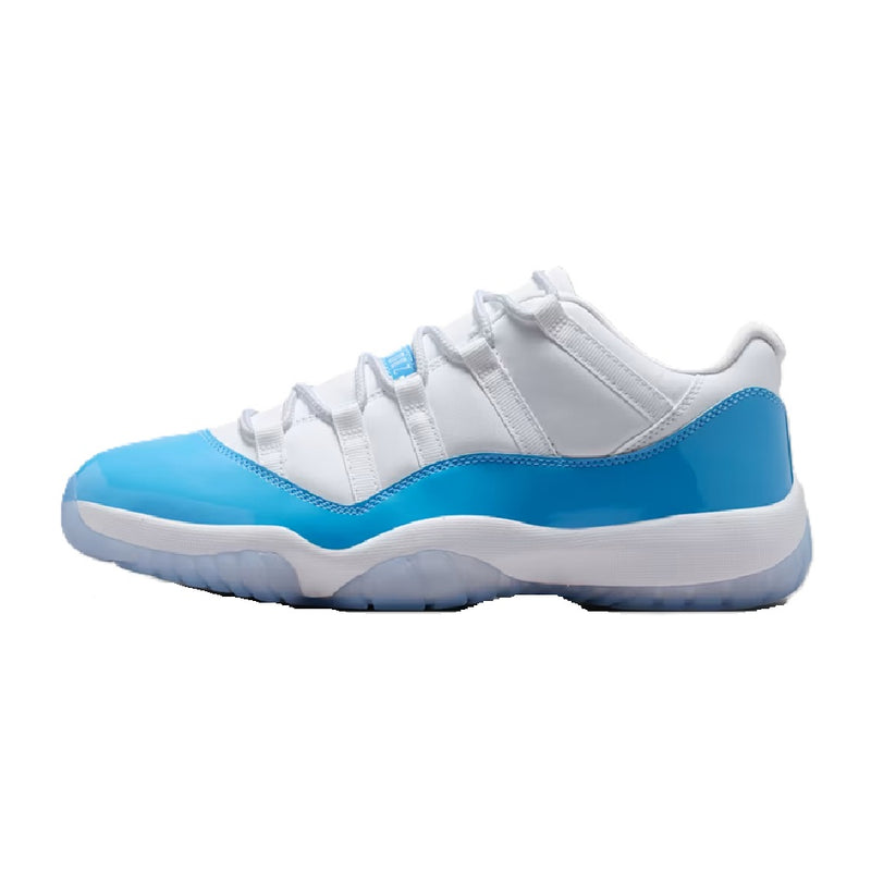 Men's Jordan 11 Retro Low "University Blue" Wht/Uni Blue-Blk (FV5104 100)