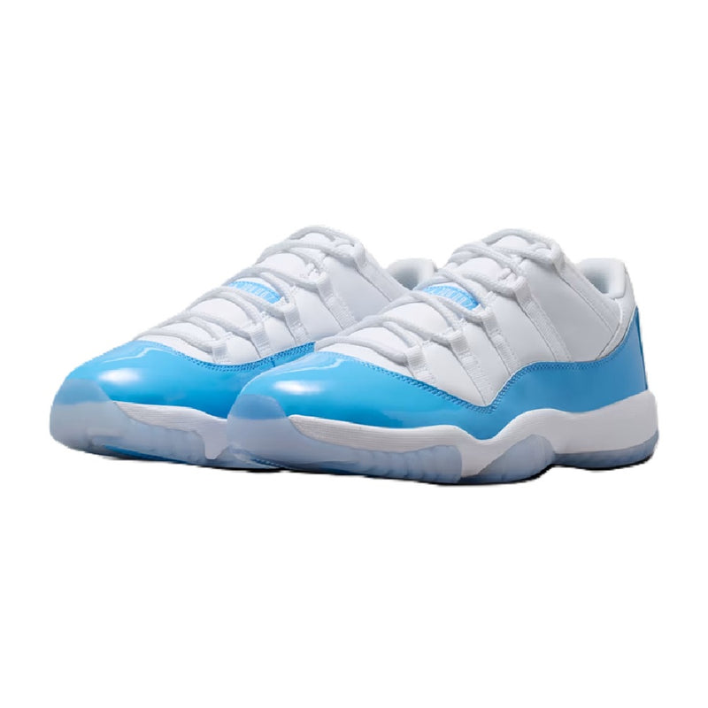 Men's Jordan 11 Retro Low "University Blue" Wht/Uni Blue-Blk (FV5104 100)
