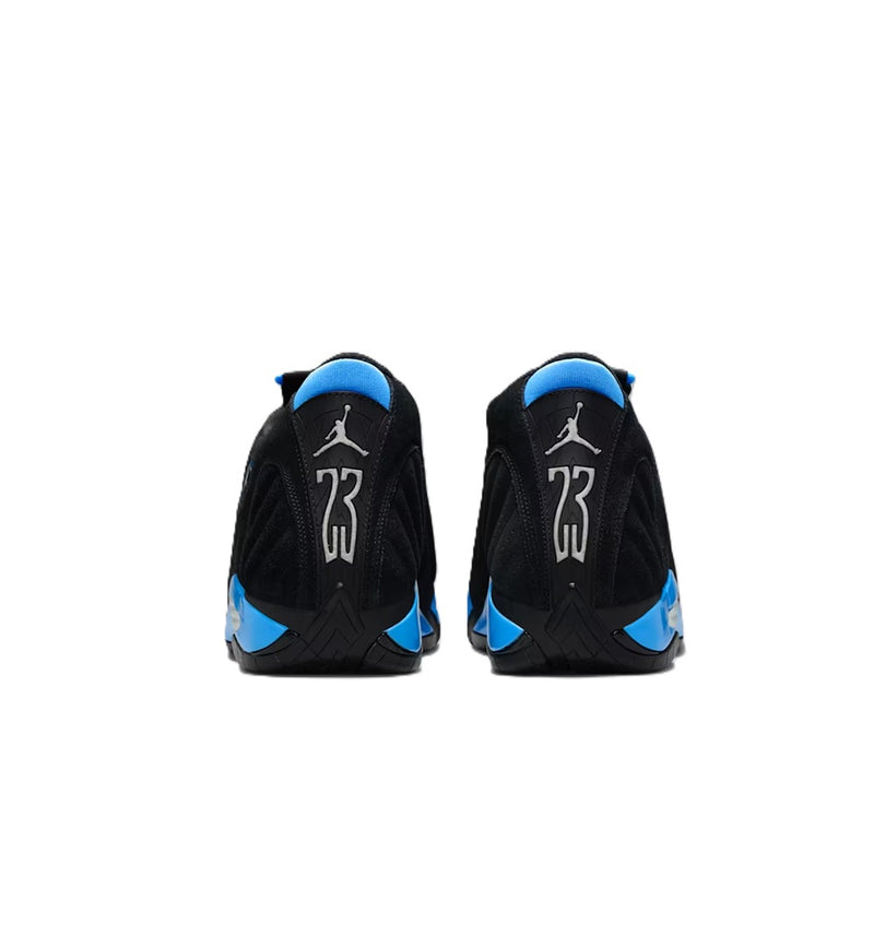 Men's Jordan 14 Retro Black/White-University Blue (487471 007)