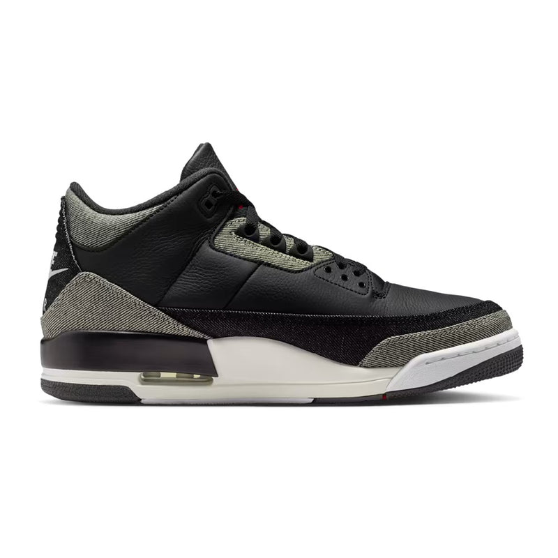 Men's Jordan 3 RTR LSC BLK SP "Levi's Black" Denim/Black-Gym Red (IR0914 400)