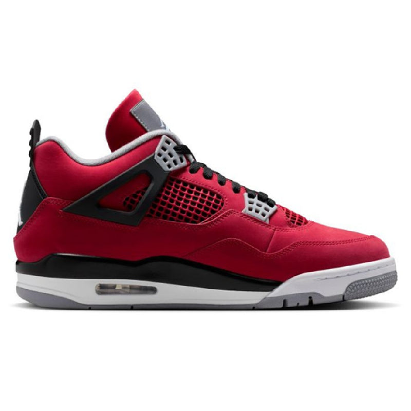 Men's Jordan 4 Retro "Toro Bravo" Fire Red/White-Black (FQ8138 600)