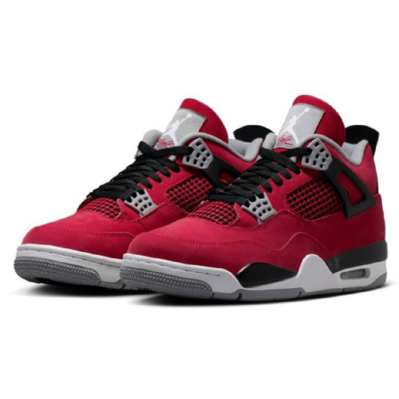 Men's Jordan 4 Retro "Toro Bravo" Fire Red/White-Black (FQ8138 600)