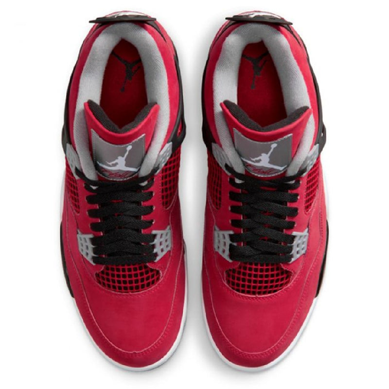 Men's Jordan 4 Retro "Toro Bravo" Fire Red/White-Black (FQ8138 600)