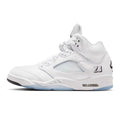 Men's Jordan 5 Retro OG "White Metallic" Wht/Blk-Mtlc Silver (HQ7978 103)