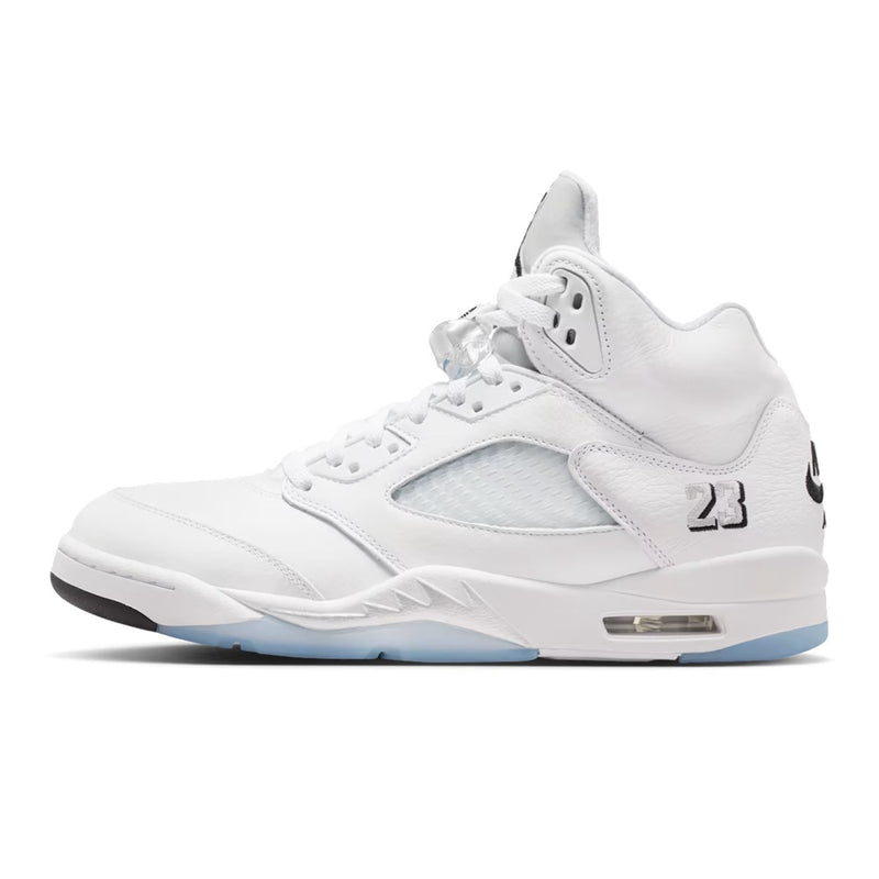 Men's Jordan 5 Retro OG "White Metallic" Wht/Blk-Mtlc Silver (HQ7978 103)