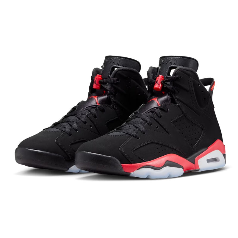 Men's Jordan 6 Retro "Infrared Salesman" Black/Lt Crimson (CT8529 001)