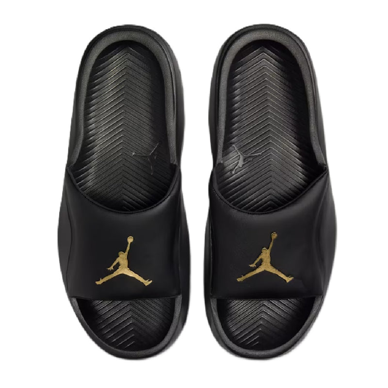 Men's Jordan Franchise Slide Black/Metallic Gold (HF3263 007)