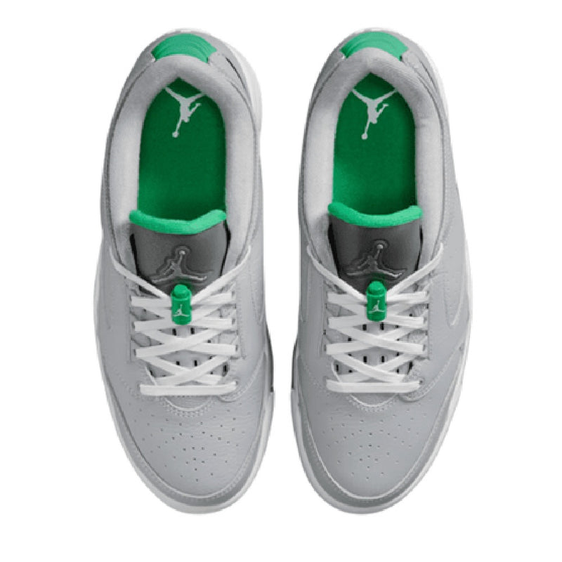Men's Jordan Sixty Plus Low Wolf Grey/White-Lucky Green (IH2047 001)