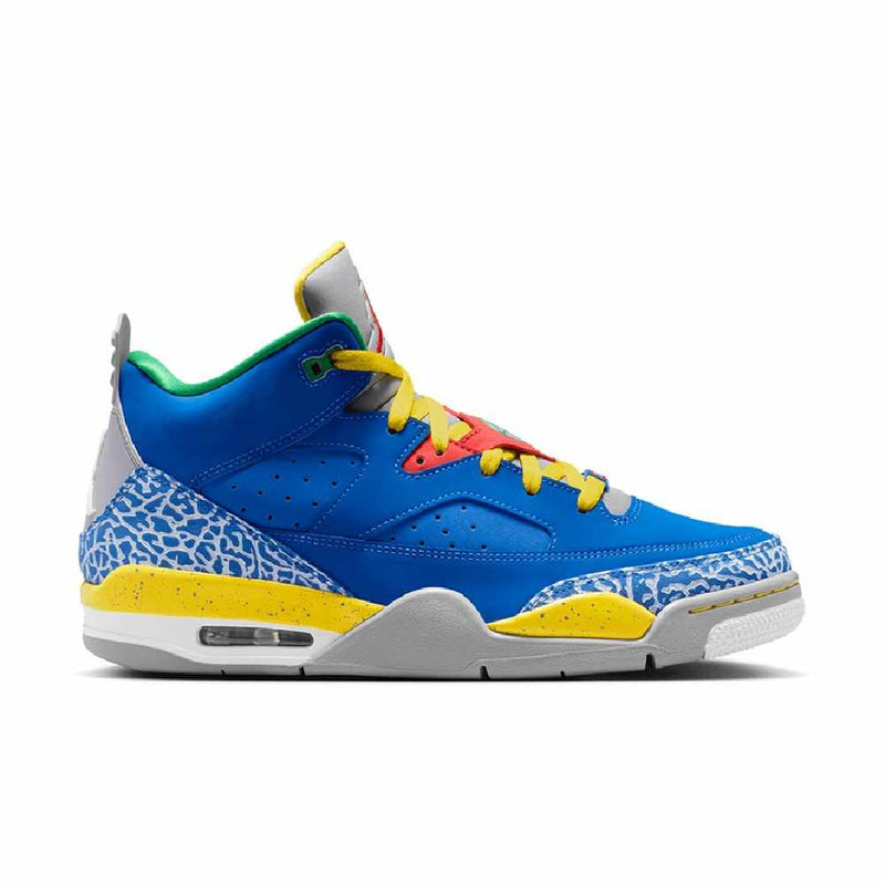 Men's Jordan Son of Mars Low "Do The Right Thing" Ryl/Wt-Ylw (580603 433)