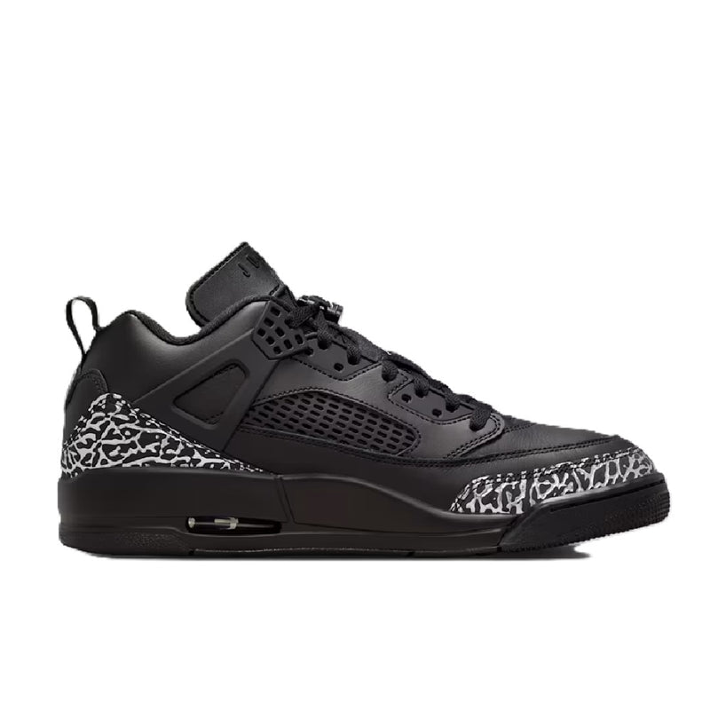 Men's Jordan Spizike Low Black/Metallic Silver-Black (IV2417 010)