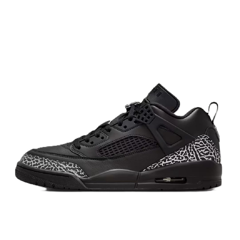 Men's Jordan Spizike Low Black/Metallic Silver-Black (IV2417 010)