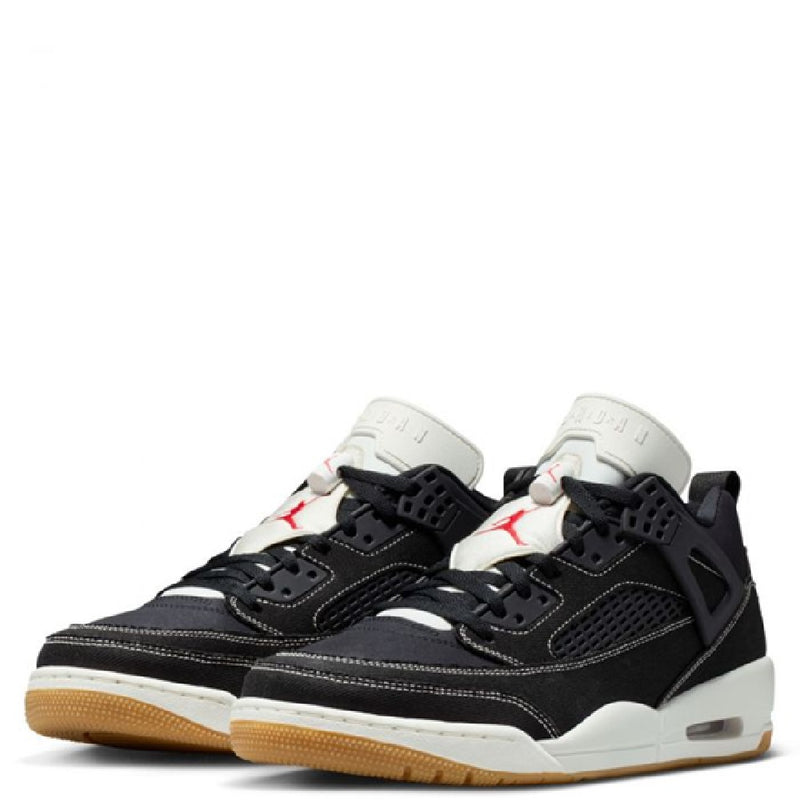 Men's Jordan Spizike Low Black/Sail-University Red