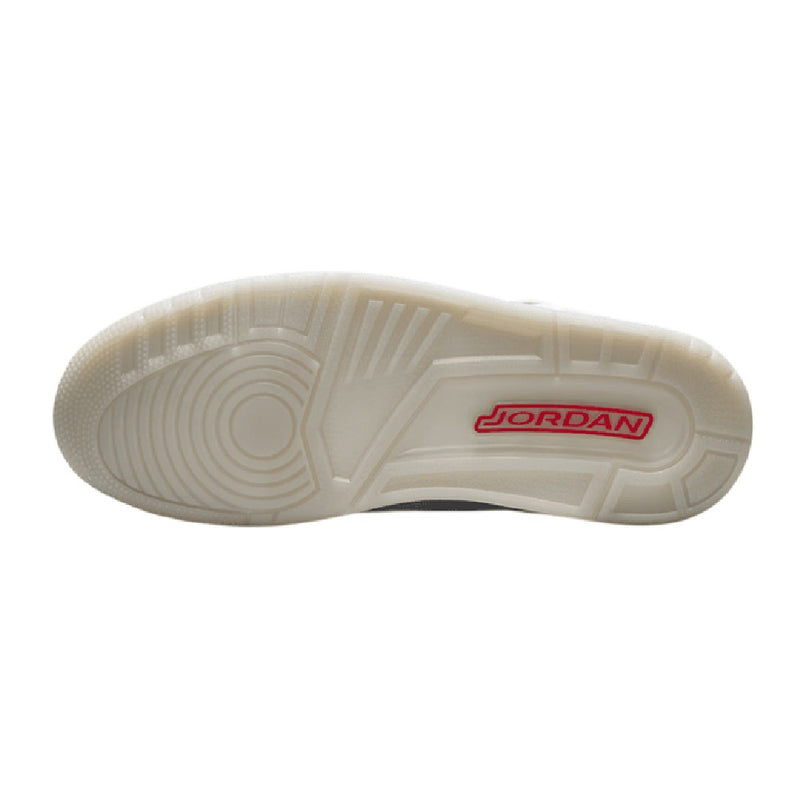 Men's Jordan Spizike Low White/Black-Grey Fog-Fire Red (IV6047 100)