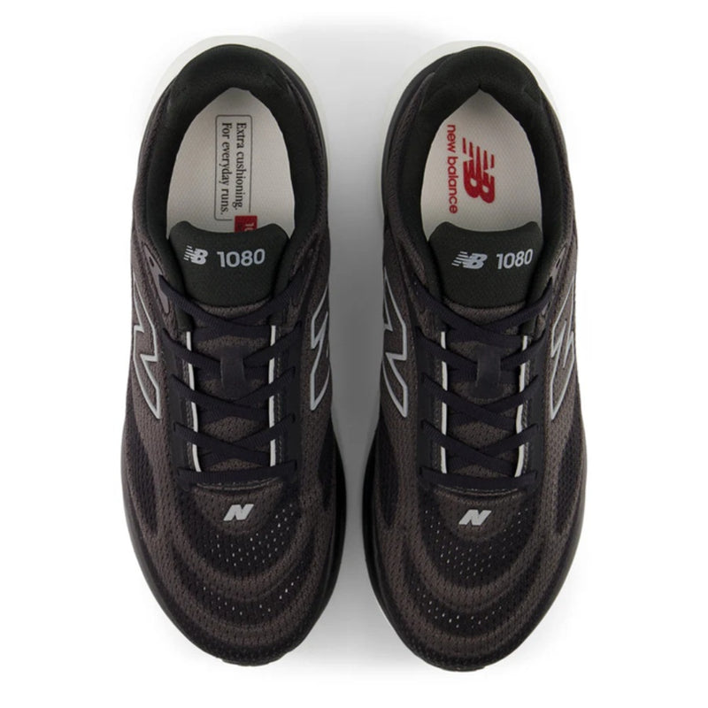 Men's New Balance 1080v15 Running Narrow Fit Black Grey (M10802FR)