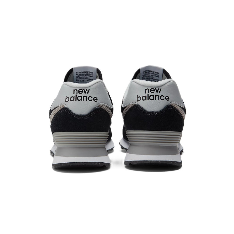 Men's New Balance 574 Core Black White (ML574EVB)