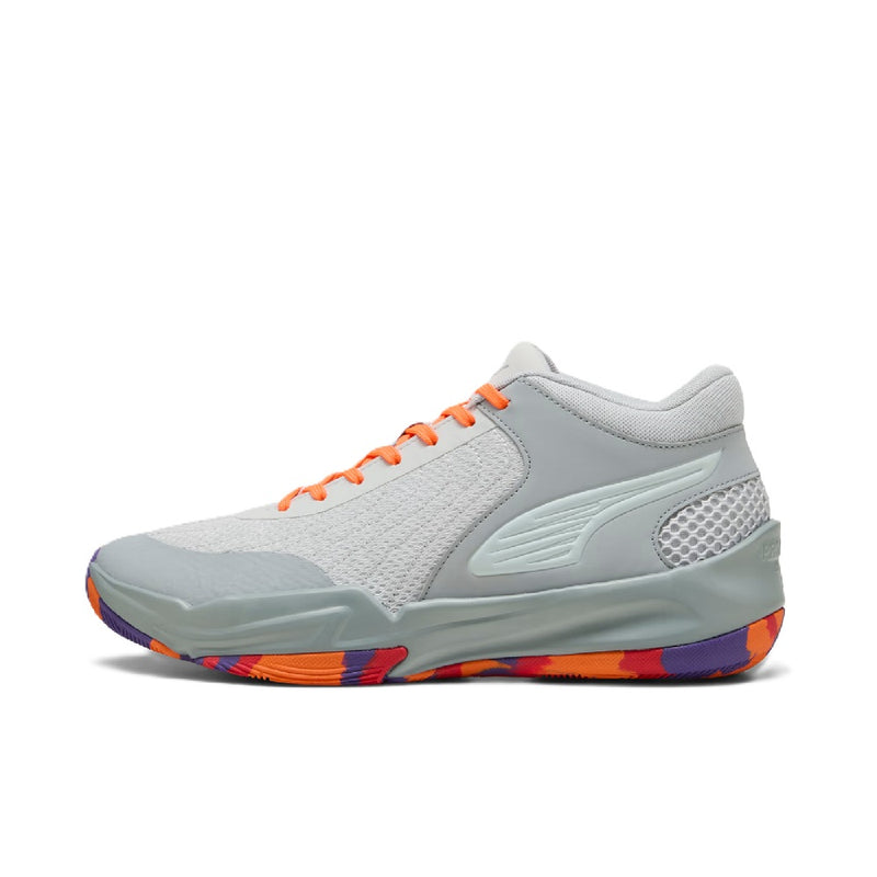 Men's Puma Court Pro 2 Marble Cool Mid Gray-Team Violet (312316 01)