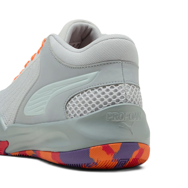 Men's Puma Court Pro 2 Marble Cool Mid Gray-Team Violet (312316 01)
