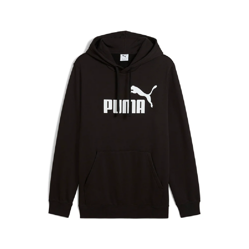 Men's Puma Essentials No. 1 Logo Puma Black Fleece Hoodie