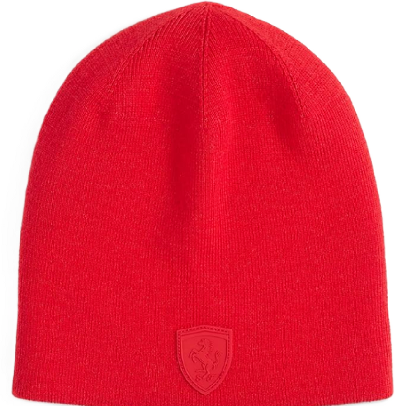 Men's Puma Ferrari Pro Cuffless Beanie Red - OSFA