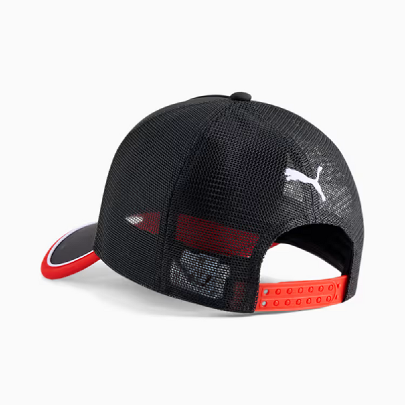 Men's Puma Ferrari Trucker Cap Puma Black - OSFA