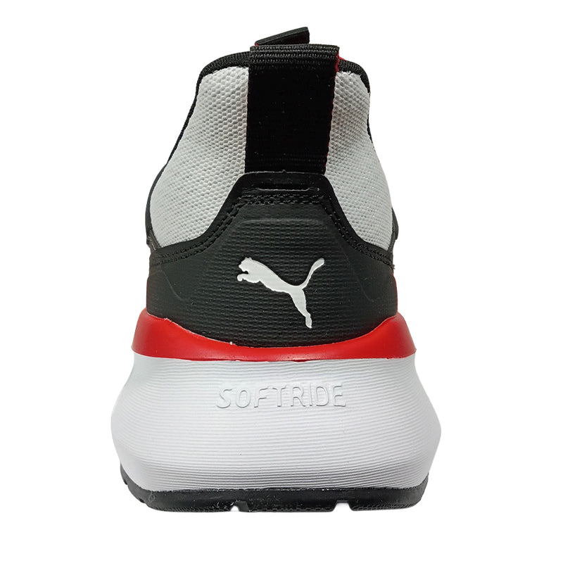 Men's Puma Outpace White-Black-For All Time Red (405620 03)