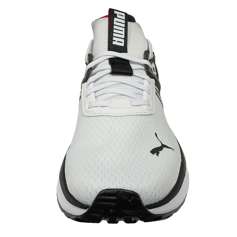 Men's Puma Outpace White-Black-For All Time Red (405620 03)