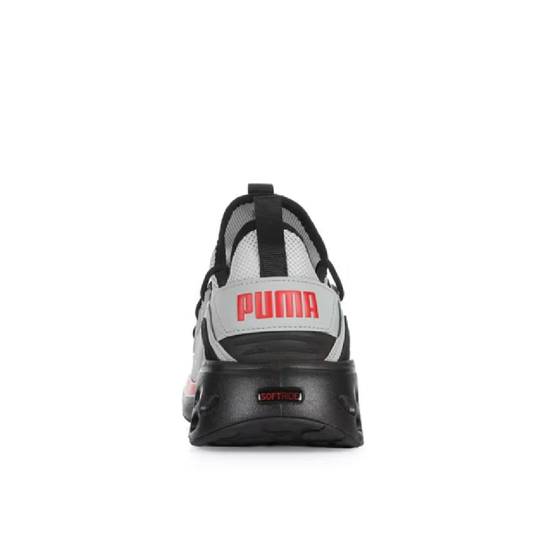 Men's Puma Softride Frequence Street Gray-For All Time Red (311727 05)