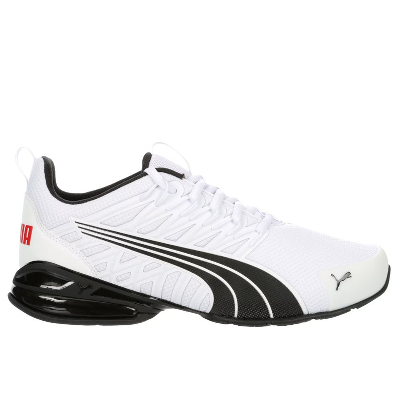 Men's Puma Voltaic Evo Puma White-Puma Black-For All Time Red (379601 20)