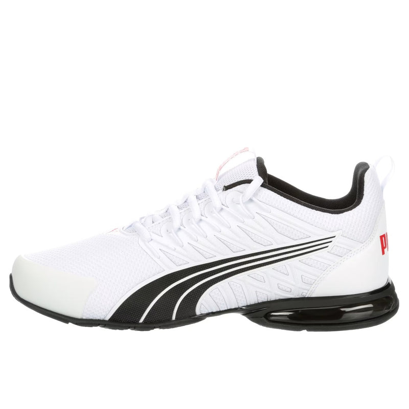 Men's Puma Voltaic Evo Puma White-Puma Black-For All Time Red (379601 20)